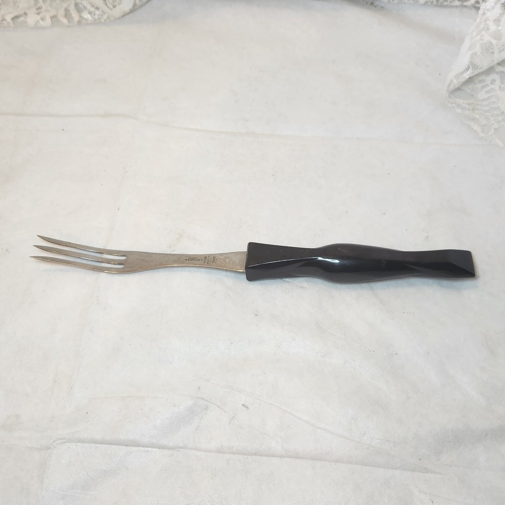 Cutco # 1726 Classic Turning Fork Classic Dark Brown Vintage 1990 Made In USA